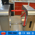 Building entrance automatic barrier optical turnstiles for pedestrian access control